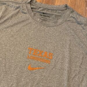 The Nike Tee Dri-Fit Texas Longhorns shirt. Medium.